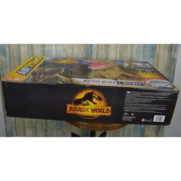 AIRTITANS 6FT Jurassic World Inflatable T Rex RC With Sounds Remote Control NEW - Picture 15 of 16